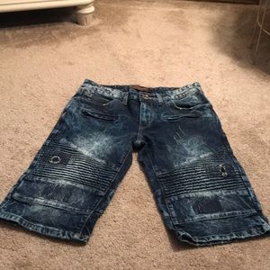 Men’s acid wash shorts size 32